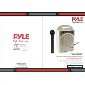 Pyle PWMA120BM Amplifier manual cover