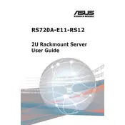 ASUS RS720A-E11-RS12 Server manual cover