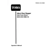 Toro Recycler 48-cm 20914 Mower manual cover