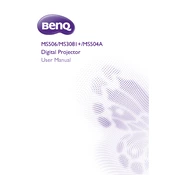 BenQ MS506 manual cover