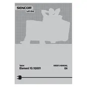 Sencor Element 10.1Q001 Tablet manual cover