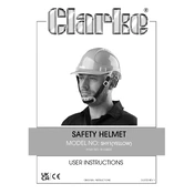 Clarke 8133824 SHY1 Safety Helmet manual cover