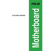 ASUS Z170 PRO GAMING Motherboard manual cover