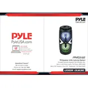 Pyle PPHP2818B Speaker manual cover