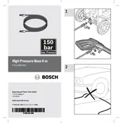 Bosch High Pressure Hose 6 m Accessory manual cover