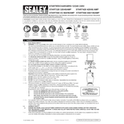 Sealey START320 Charger manual cover