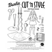 Barbie Mattel Cute N Style 56891 Toy manual cover