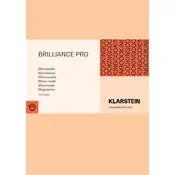 Klarstein BRILLIANCE PRO 10031895 Microwave manual cover