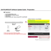 LG SJ5Y SJ5Y.DUSALLK Sound Bar manual cover