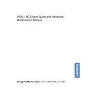 Lenovo V530-15ICB Computer manual cover