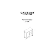 Crosley CF3035 Kitchen Island manual cover