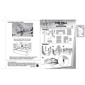 WWE Mattel The Cell Ring W7800 Toy manual cover