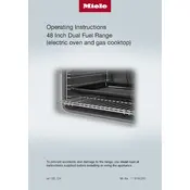 Miele HR 1954-3 LP DF Range manual cover