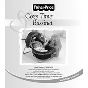 Fisher Price Mattel Cozy Time 79658 Bassinet manual cover