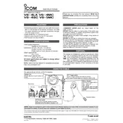 Icom VS-4LA Cable manual cover