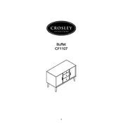 Crosley CF1107 Buffet manual cover