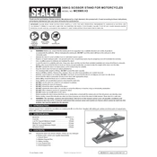 Sealey MC5905.V2 Stand manual cover