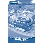 Fisher Price Mattel Geotrax Crossing G4695 Toy manual cover