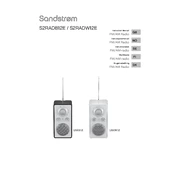 Sandstrom S2RADB12E manual cover