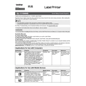 Brother QL-1110NWB manual cover