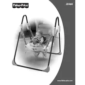 Fisher Price Mattel Deluxe Jumperoo J2460 Swing manual cover