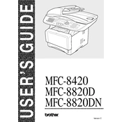 Brother MFC-8420 manual cover