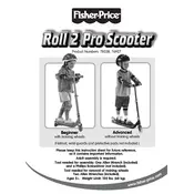 Fisher Price Mattel Roll 2 Pro Scooter 76927 Toy manual cover