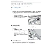 Acura TLX Audio Operation 2019 Sedan manual cover