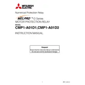 Mitsubishi CMP1-A01D1 Relay manual cover