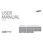 Samsung WB2200 Series Camera manual cover