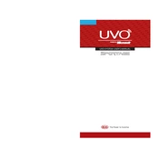 Kia Sportage UVO System 2016 Compact Crossover SUV manual cover