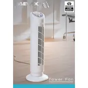 Daewoo Tower Fan COL1066 Fan manual cover