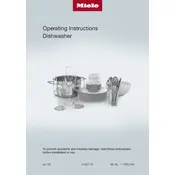 Miele G 7516 SCi AutoDos Dishwasher manual cover