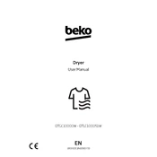 Beko DTGC10000W manual cover