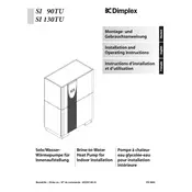 Dimplex SI 90TU Heat Pump manual cover