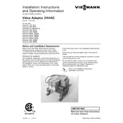 Viessmann Vitocontrol-S CT3 Valve Adaptor 24VAC Accessory manual cover