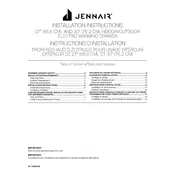 JennAir Noir JJD3027IM Drawer manual cover