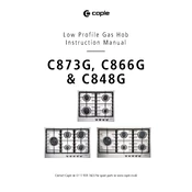 Caple C848G Hob manual cover