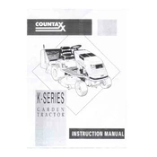 Countax K Series K12.5 1991 Tractor manual cover