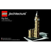 LEGO Big Ben 21013 Construction Set manual cover