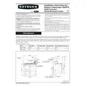 AGA Rayburn 355SFW Solid Fuel Cooker manual cover