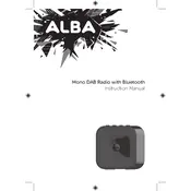 Alba DAB 574/5047 Radio manual cover