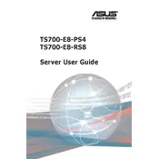 ASUS TS700-E8-RS8 Server manual cover