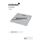 Korona 73520 Scale manual cover