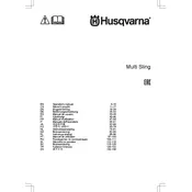 Husqvarna Multi Sling Rope manual cover