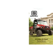 Gravely Atlas JSV 996202 2016 Utility Vehicle