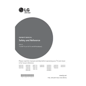 LG 43UF7600 TV manual cover