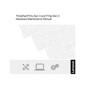 Lenovo ThinkPad P15v Gen 3 Laptop manual cover