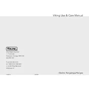 Viking DERT361 Rangetop manual cover