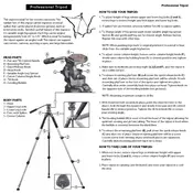 Barska AF10738 Tripod manual cover